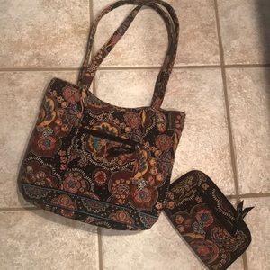 Vera Bradley Purse and Wallet